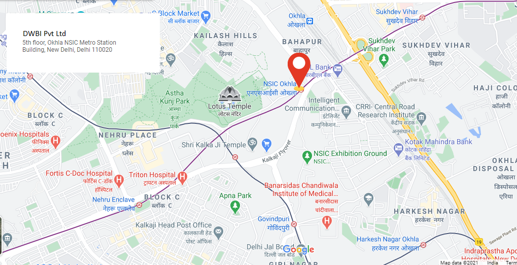 DWBI map